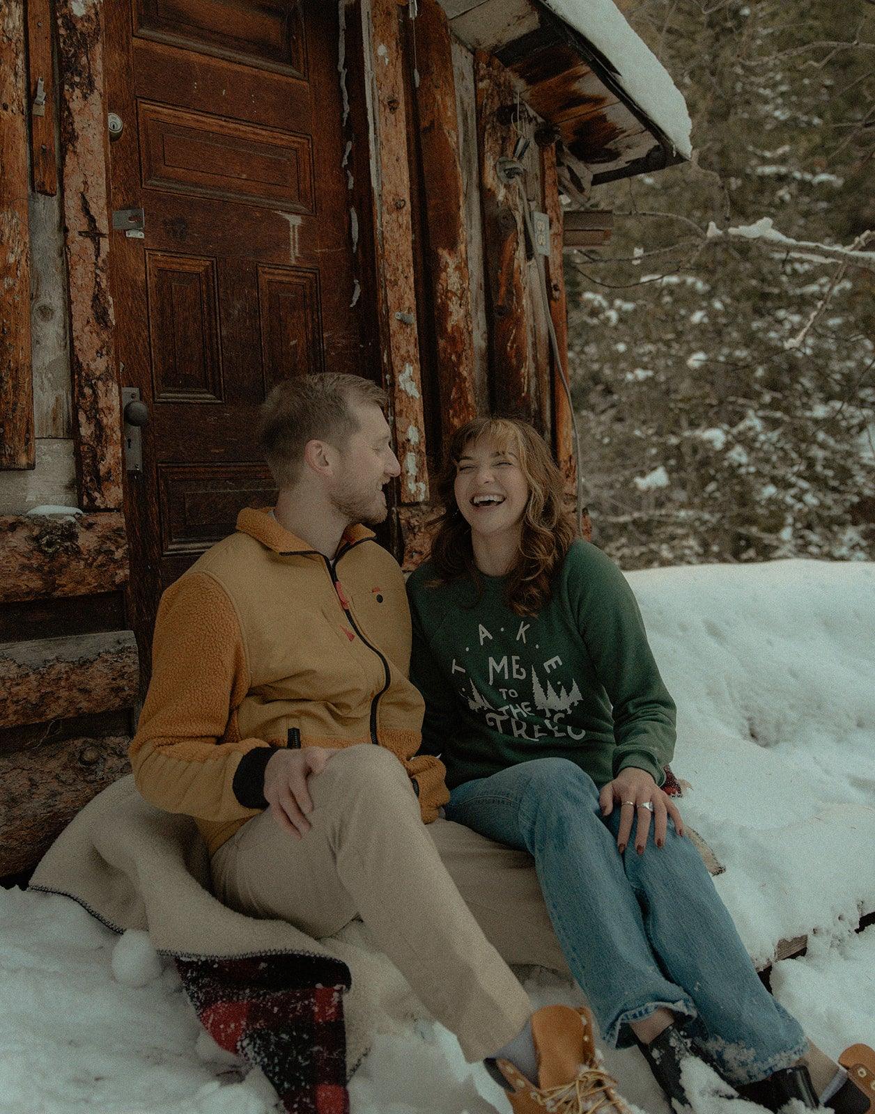 Trees Crew Neck Sweatshirt