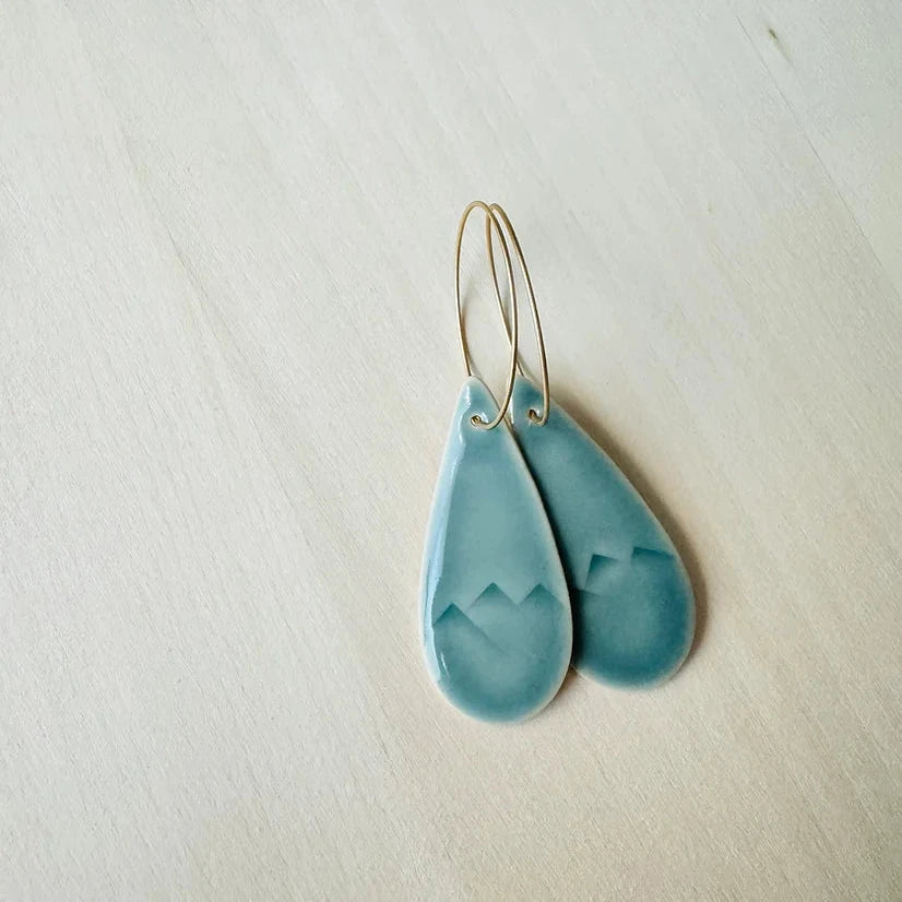 Mountain Stoneware Earrings