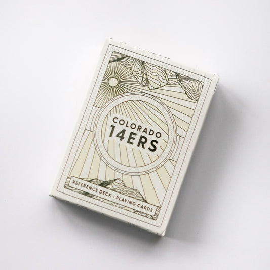 Colorado 14ers Playing Cards
