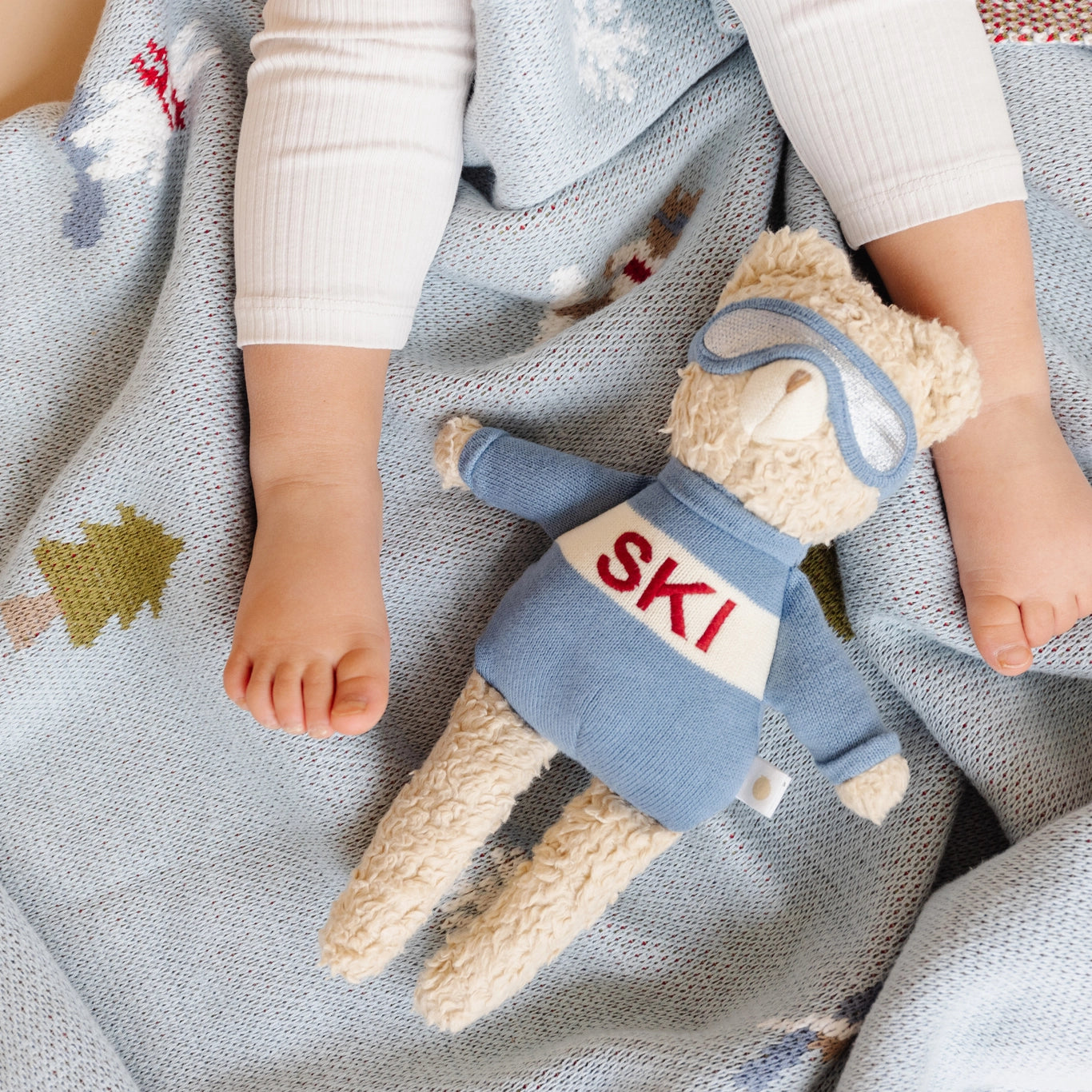 Plush Ski Teddy Bear