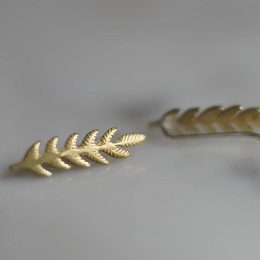 Brass Leaf Ear Crawler