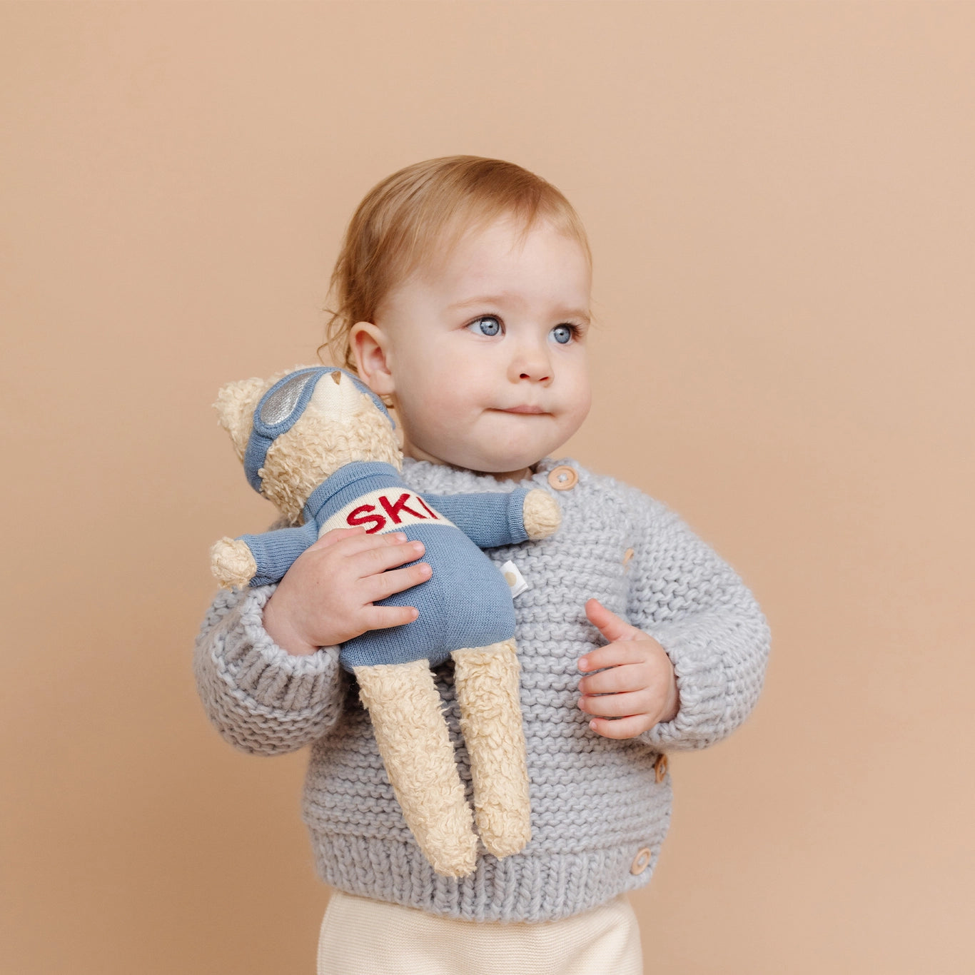 Plush Ski Teddy Bear
