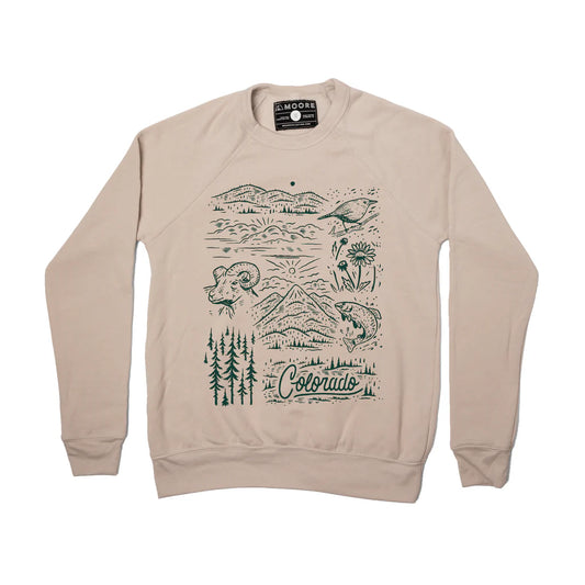 Colorado Dust Crew Neck Sweatshirt