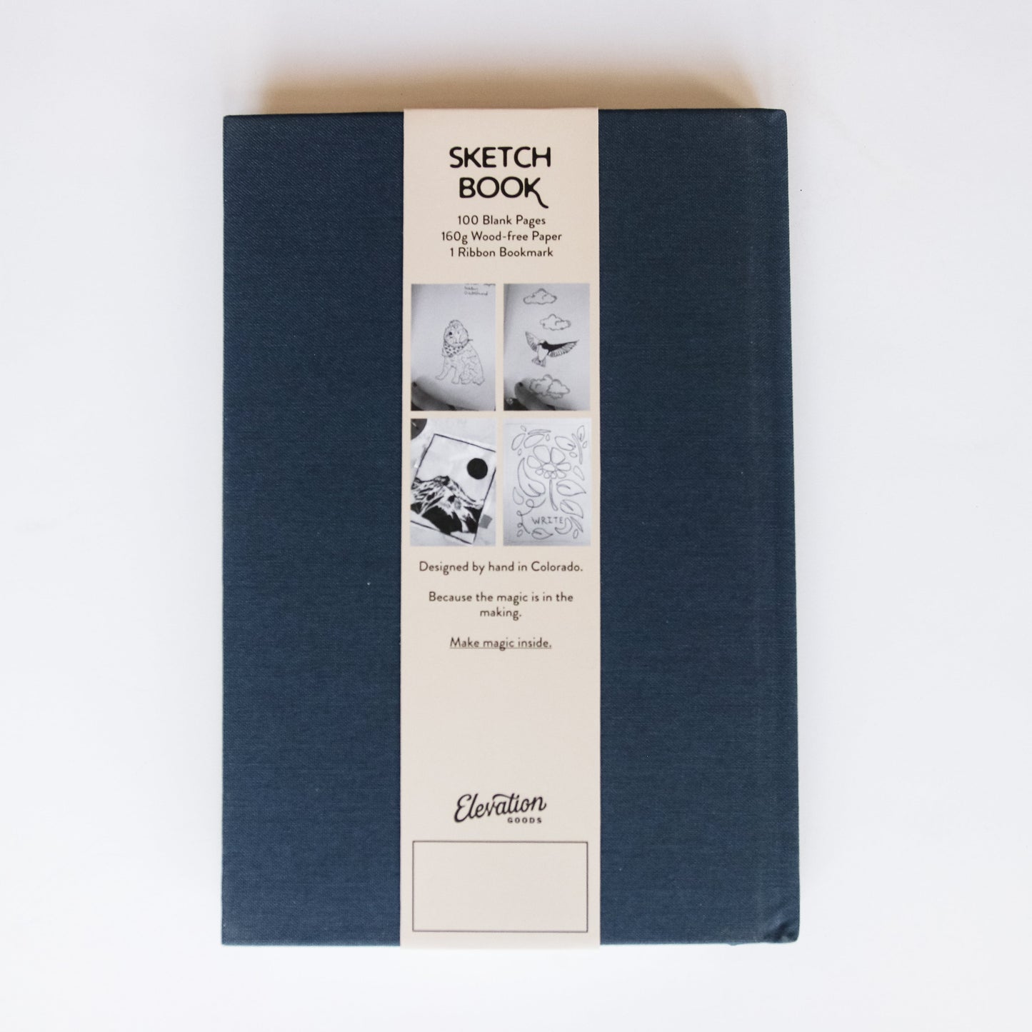Bluebird Linen Sketchbook