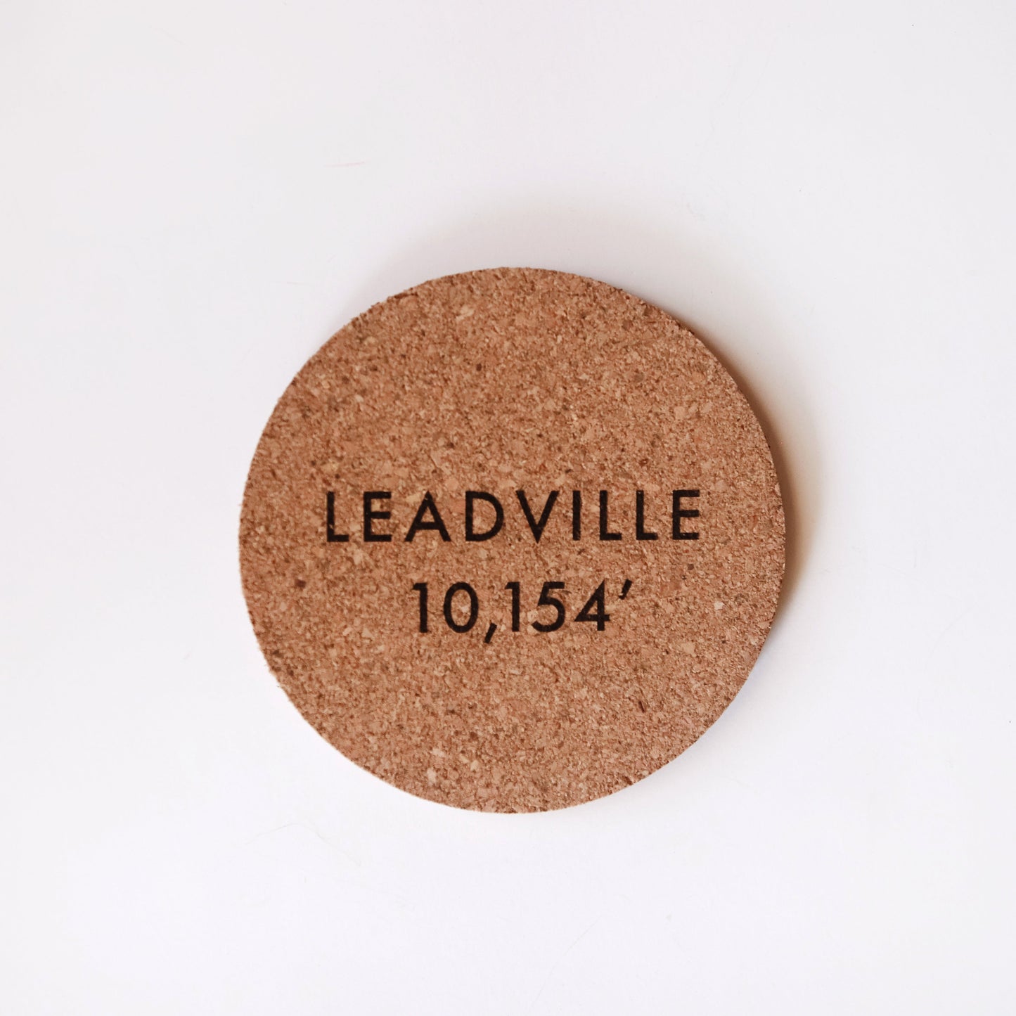 Leadville 10,154' Cork Coaster