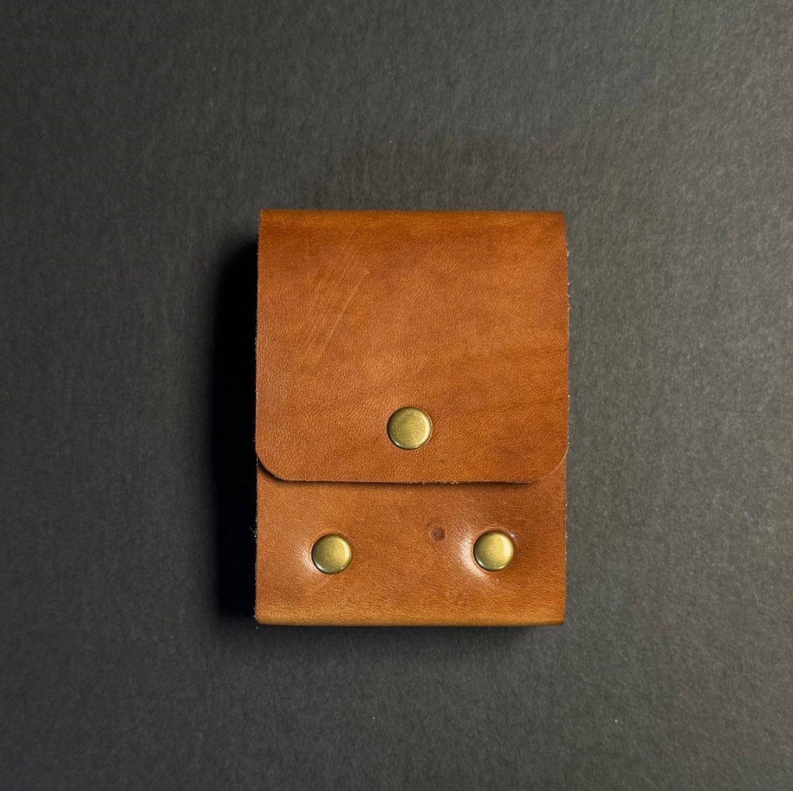 Leather Playing Card Case