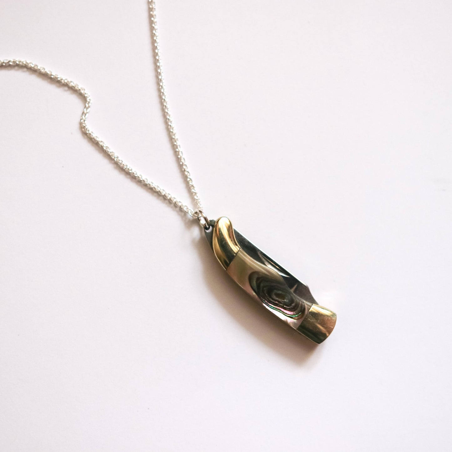 1.5" Knife Pendant Necklace