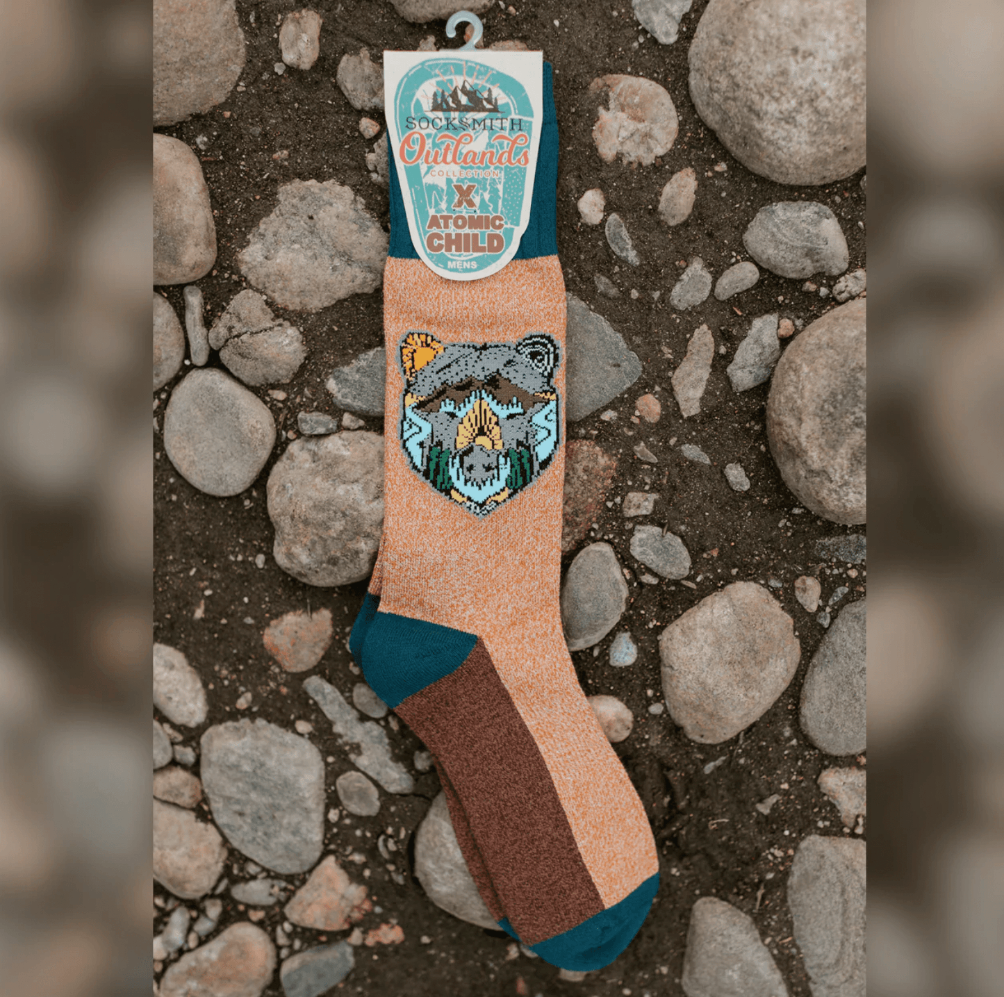 Boot Socks - Mountains Men's