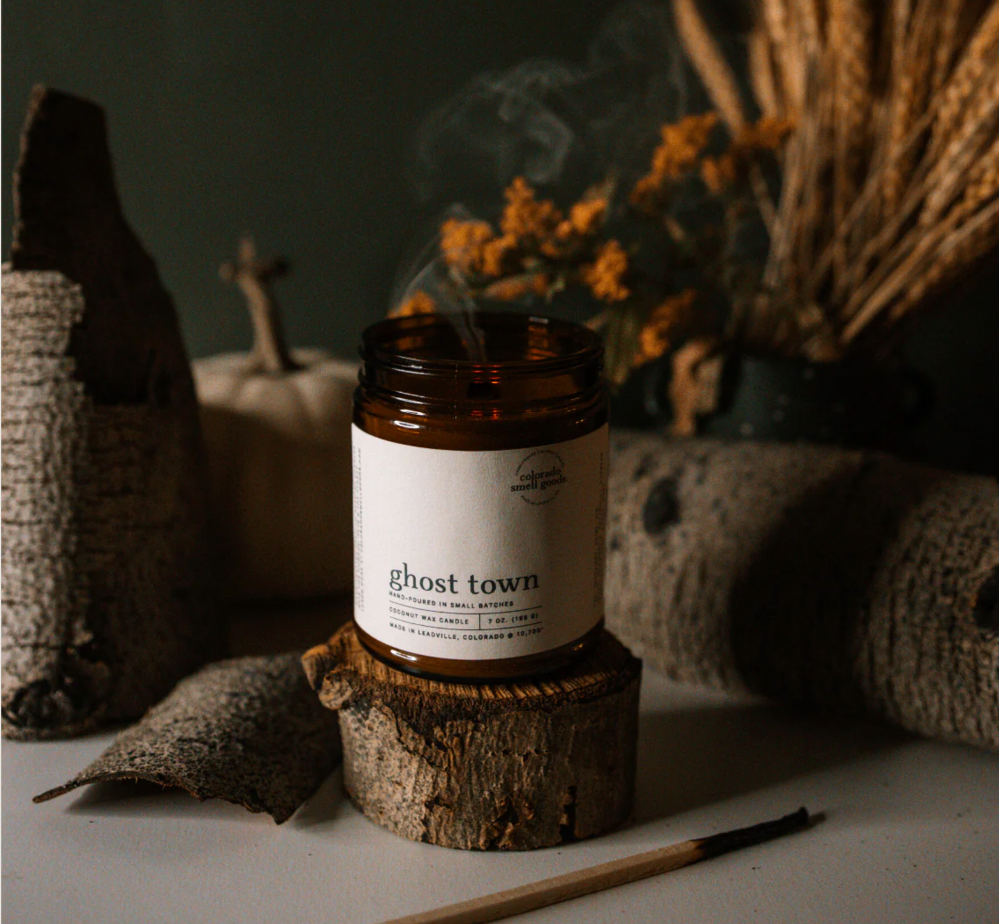 Ghost Town Coconut Wax Candle