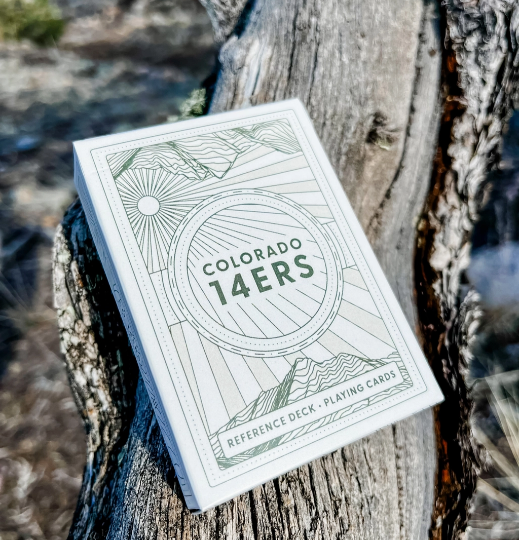 Colorado 14er Playing Card Gift Bundle