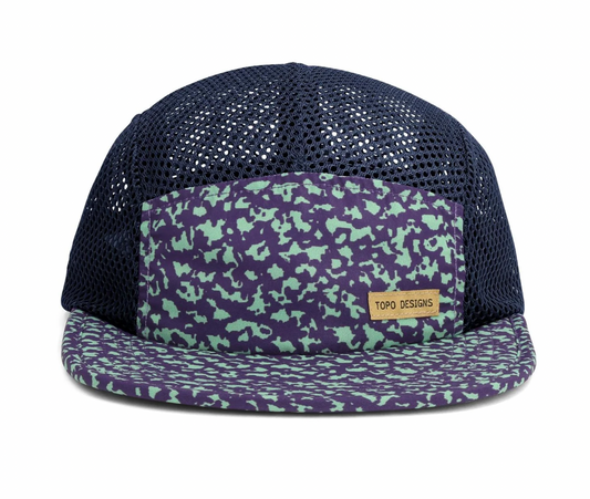 5 Panel Hat-Crackle Loganberry