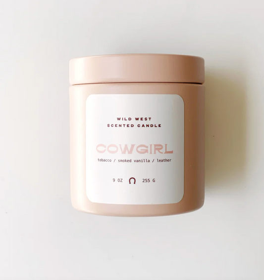 Cowgirl Candle