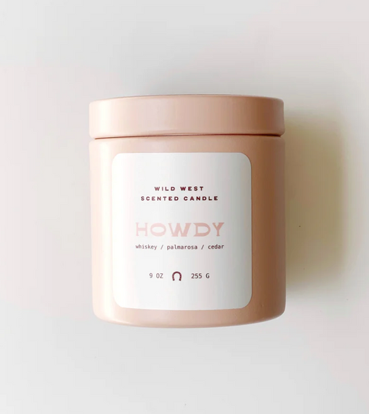 Howdy Candle