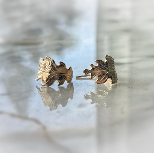 Oak Leaf Earrings