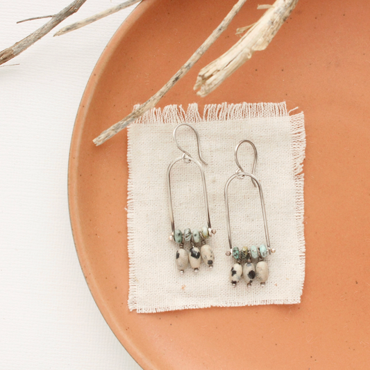 Pinned Dune Arch Earrings