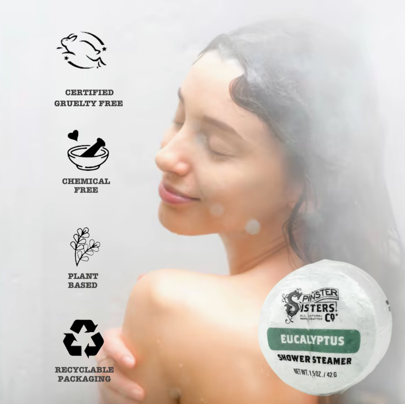 Shower Steamer - Eucalyptus and Lavender