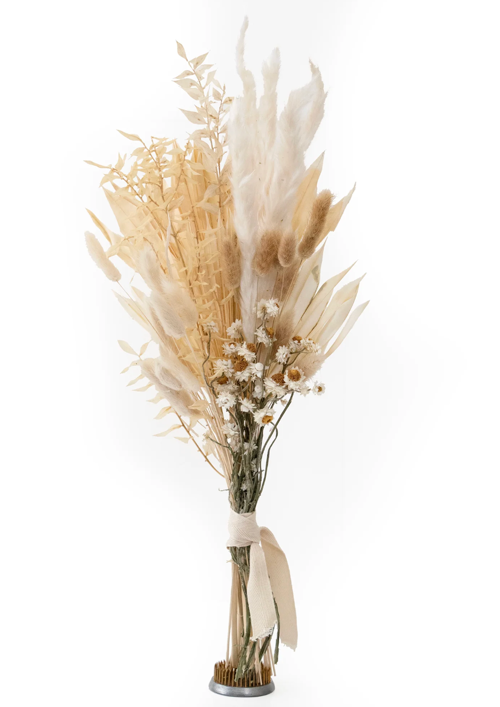 Romantic Ivory Plumes Bouquet