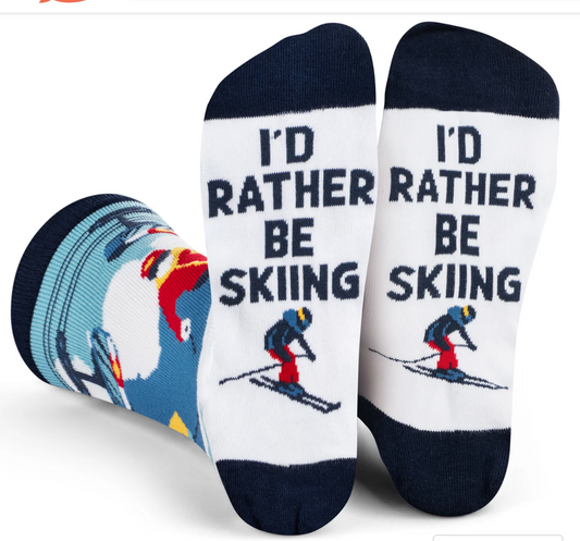 I'd Rather be Skiing Socks