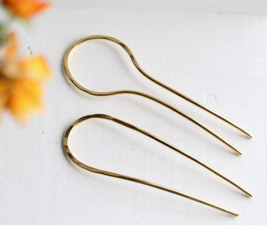 Brass Hair Pin