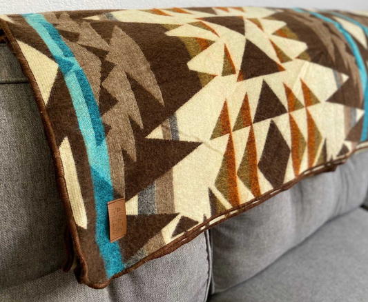 Andean Alpaca Blanket-Cowboy
