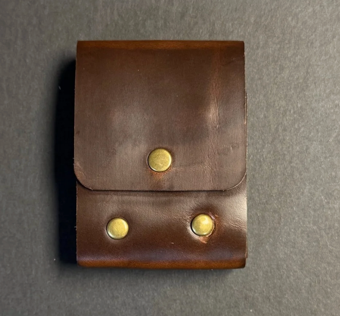 Leather Playing Card Case