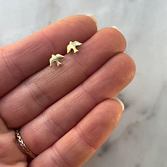 Bird Stud Earrings