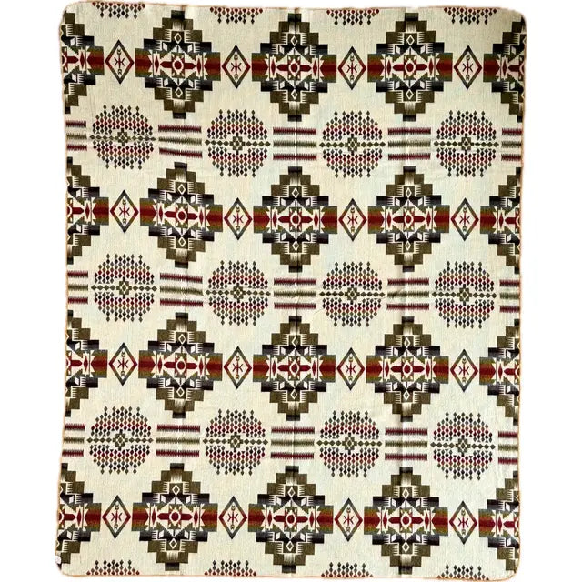 Alpaca Wool Blanket - Sandstone (Queen-sized)