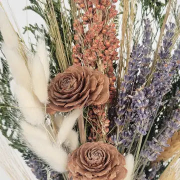 Lavender & Grains Rustic Bouquet