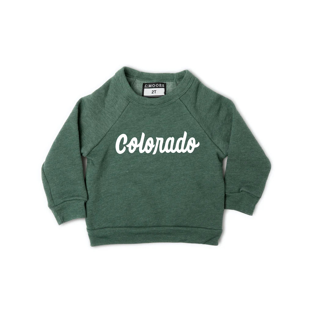 Kids Colorado Crewneck Sweatshirt