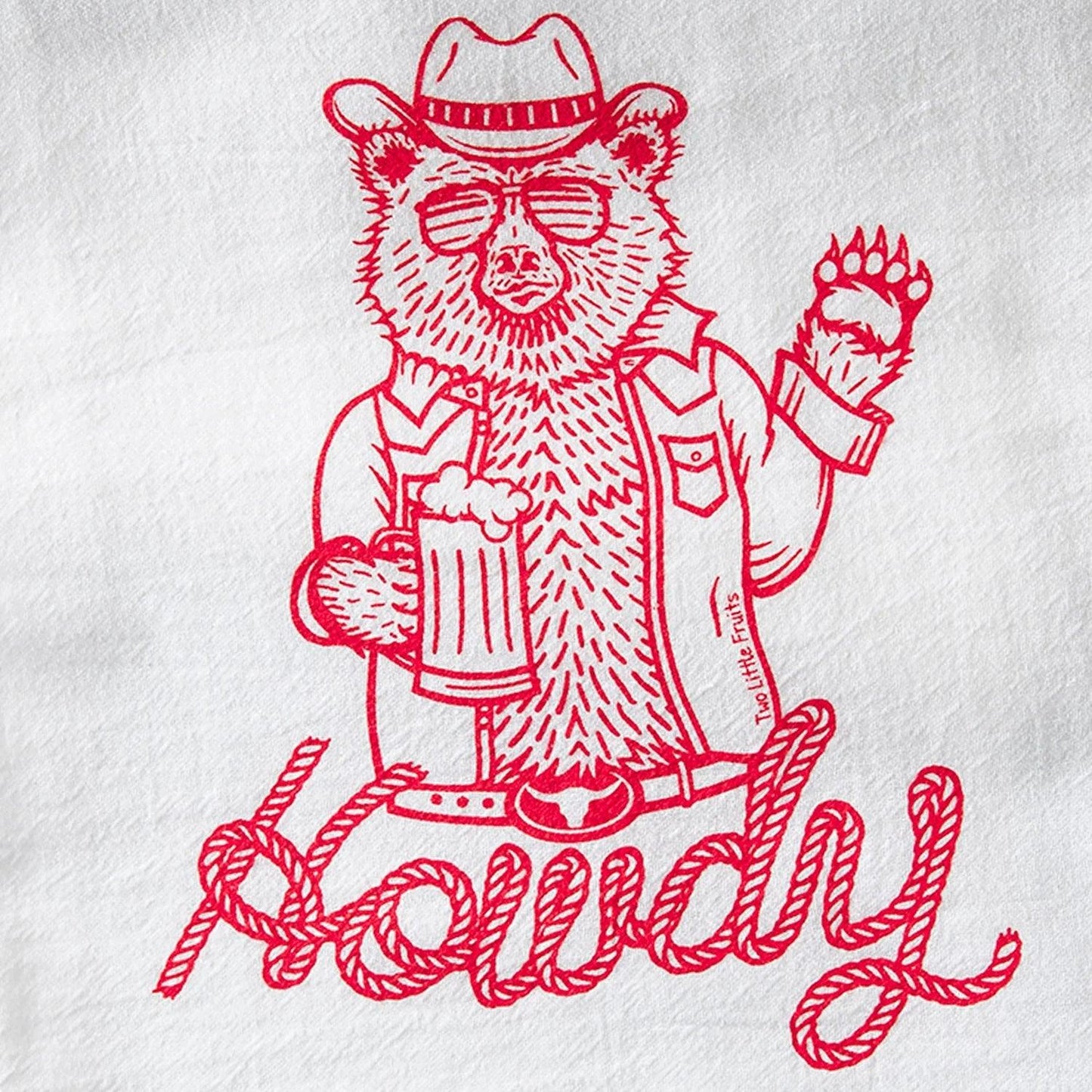 Howdy Tea Towel