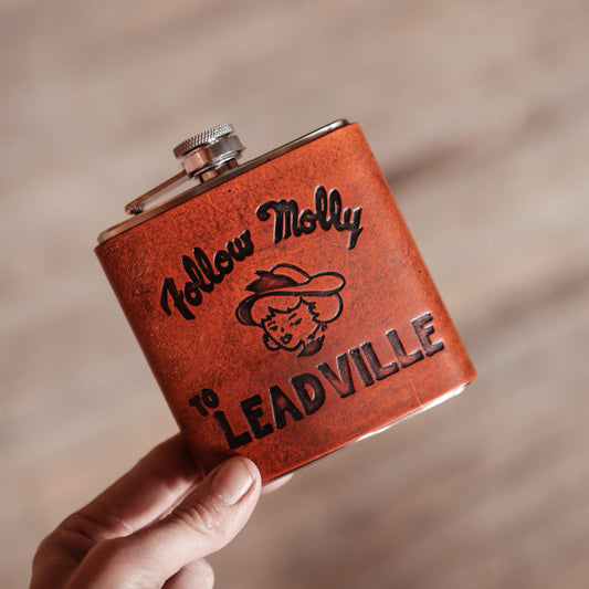 Follow Molly to Leadville Flask