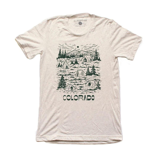 Colorado Camping graphic tee
