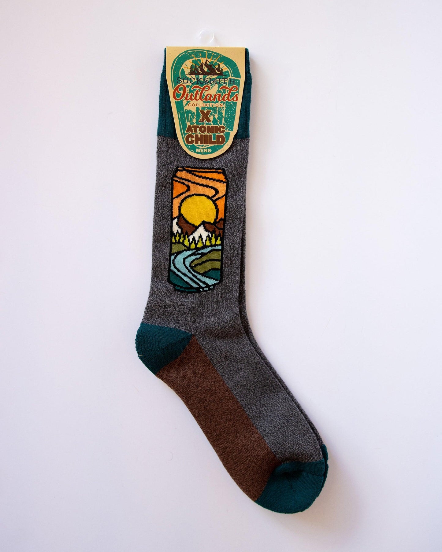 Boot Socks - Mountains Men's