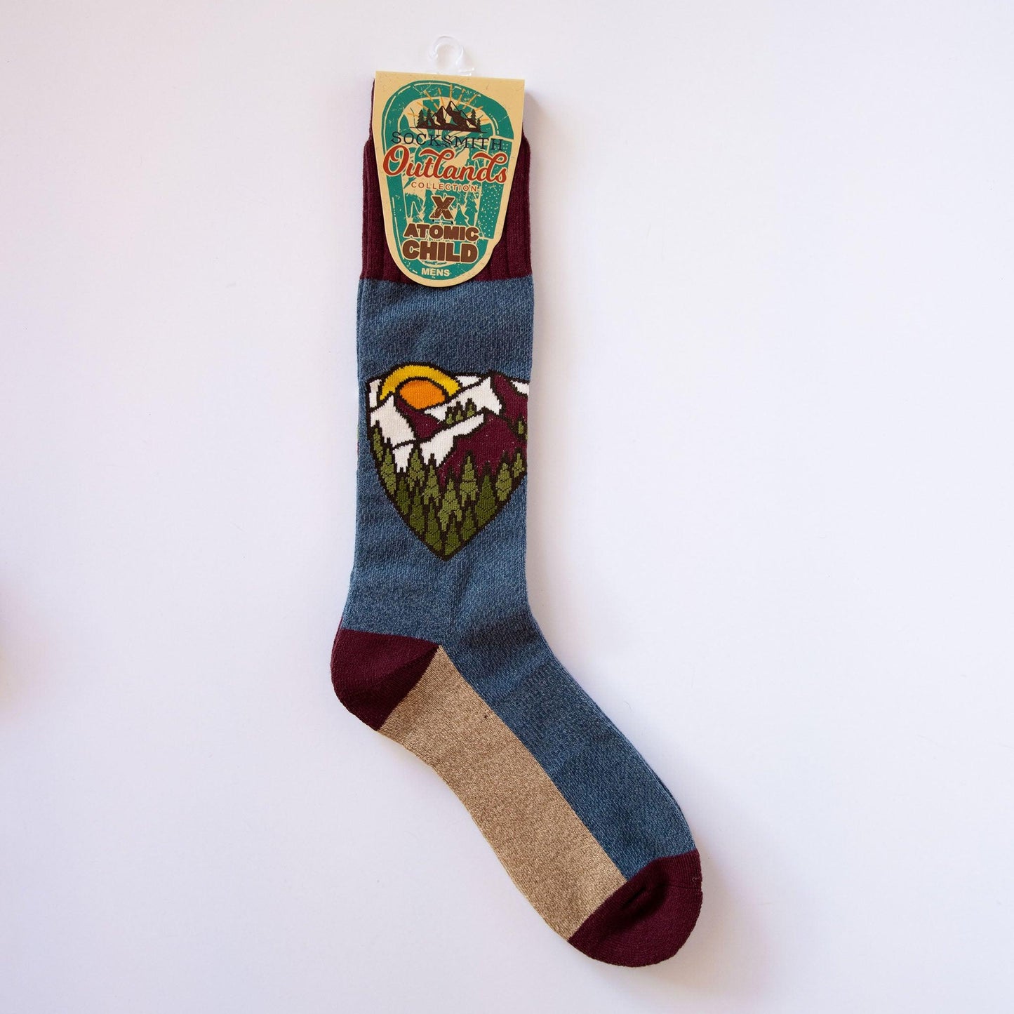 Boot Socks - Mountains Men's