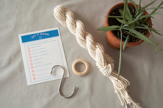 macrame DIY kit