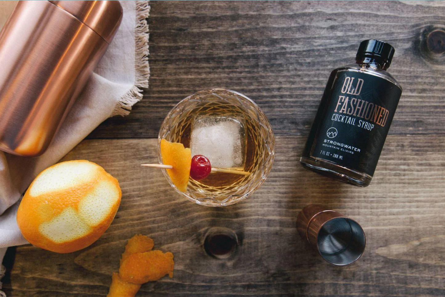 old fashioned cocktail syrup