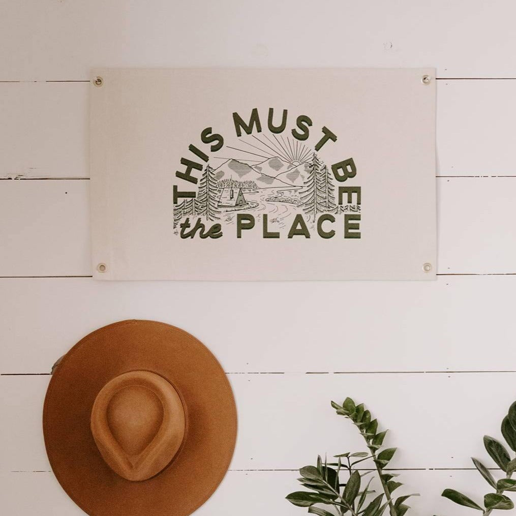 Canvas Banner - This Must Be The Place