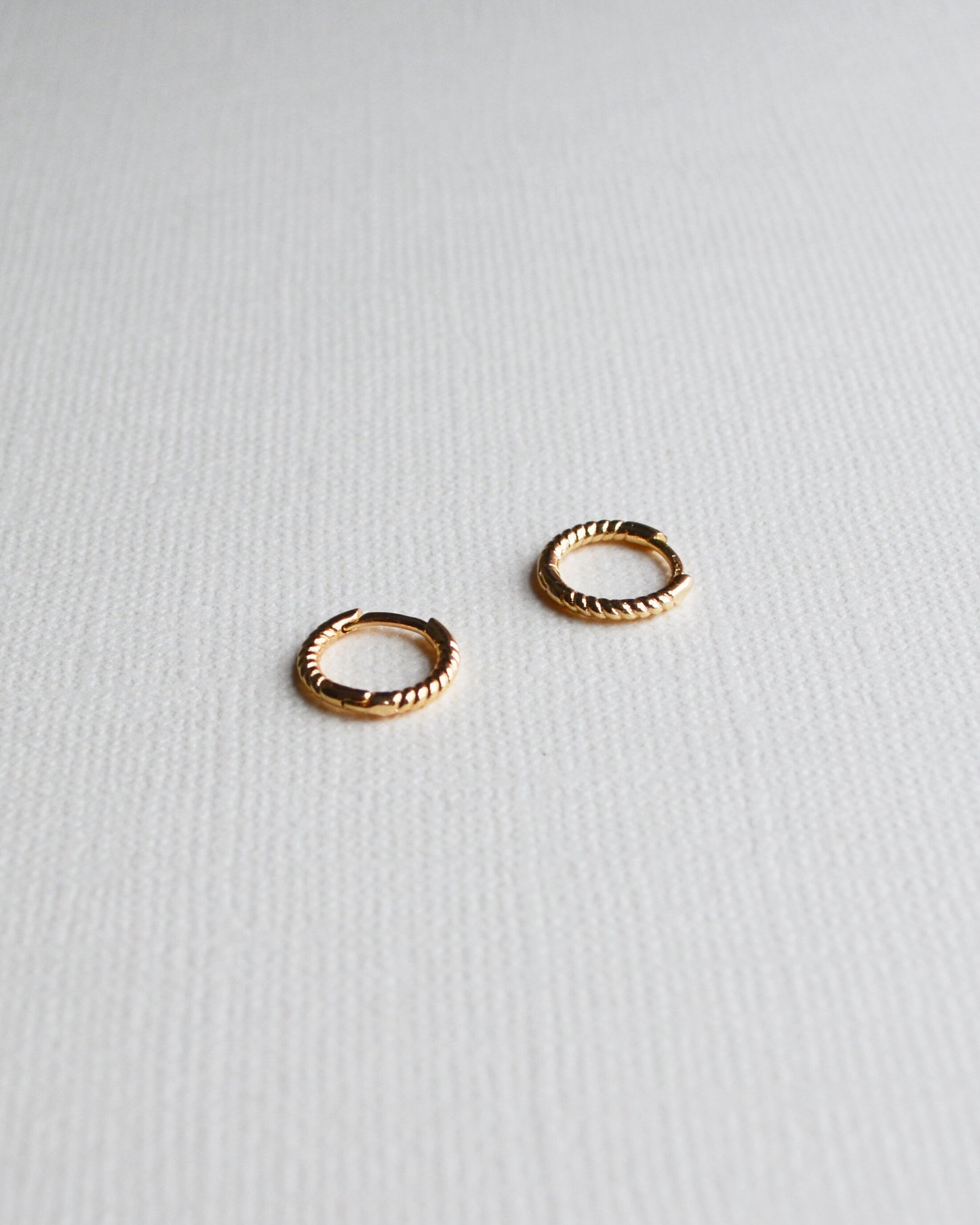 huggie hoops earrings