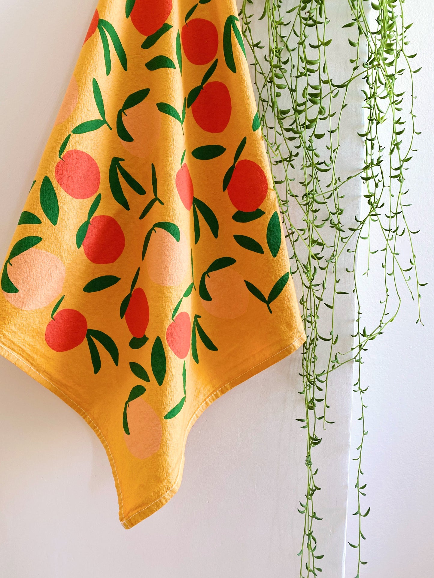 Tea Towel - Peach Toss