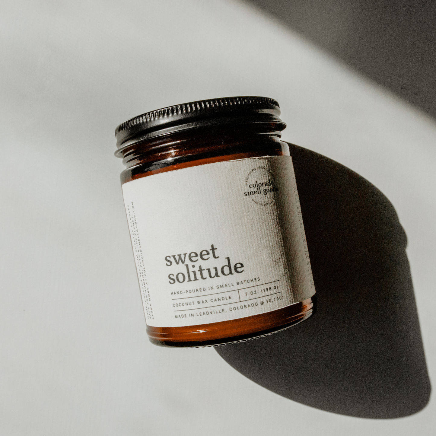 vanilla and sandalwood candle