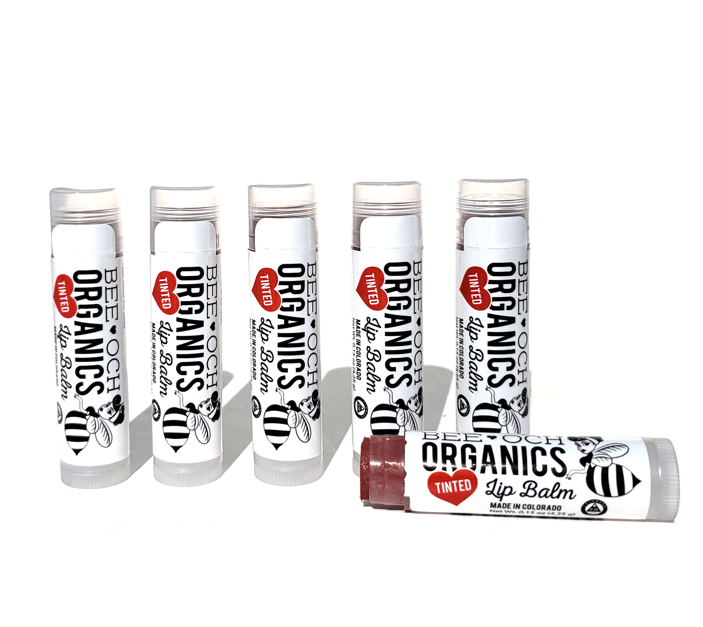 organic lip balm tinted