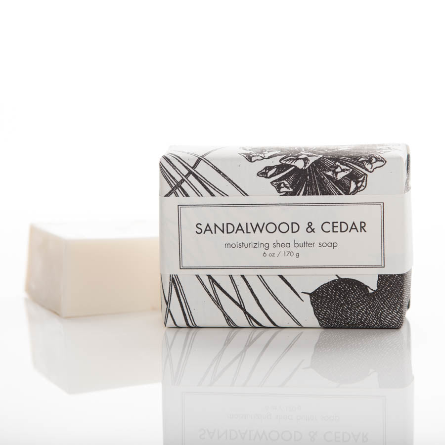 Shea Butter Soap (Sandalwood & Cedar)