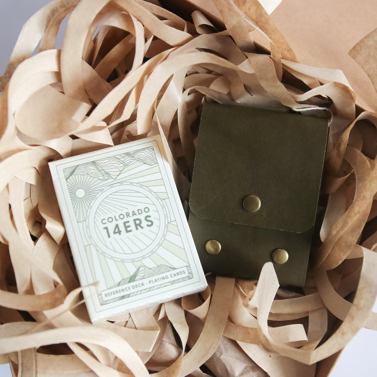 Colorado 14er Playing Card Gift Bundle