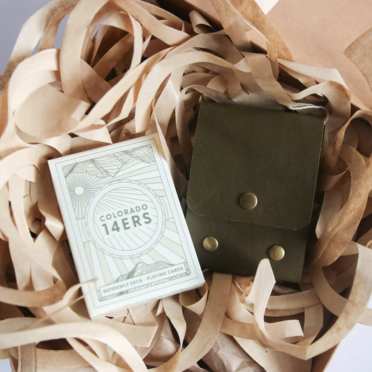 Colorado 14er Playing Card Gift Bundle