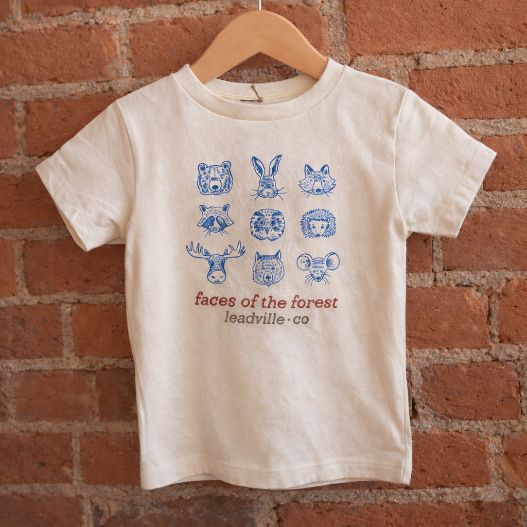 Faces of the Forest Kids Tee