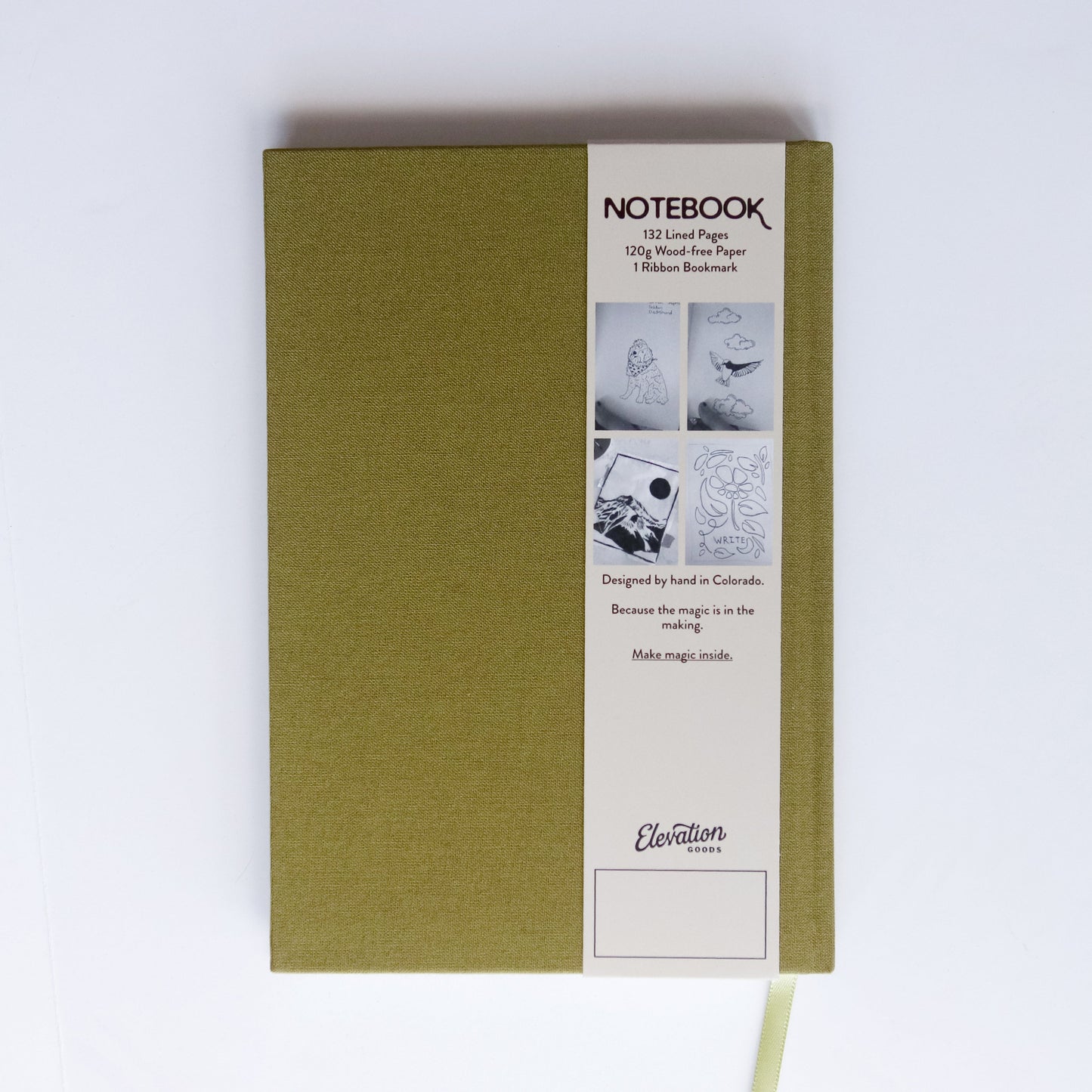 Linen Mountain Notebook | Journal