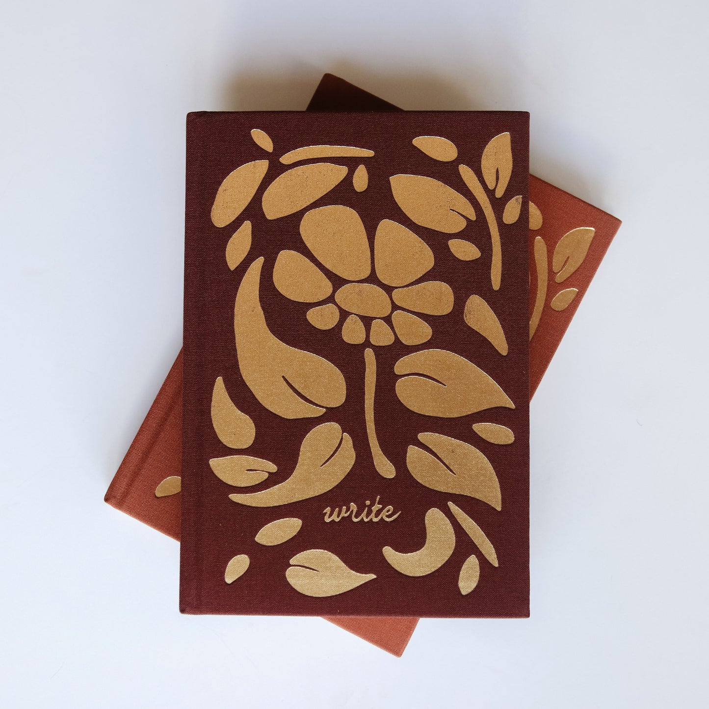 Linen Floral Journal