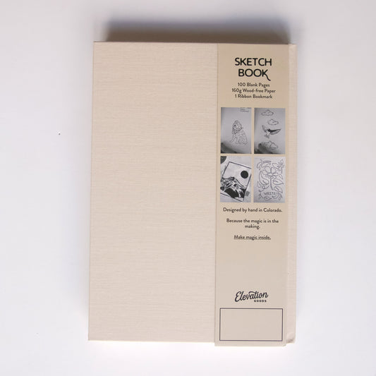 Gold Foil Dog Sketchbook