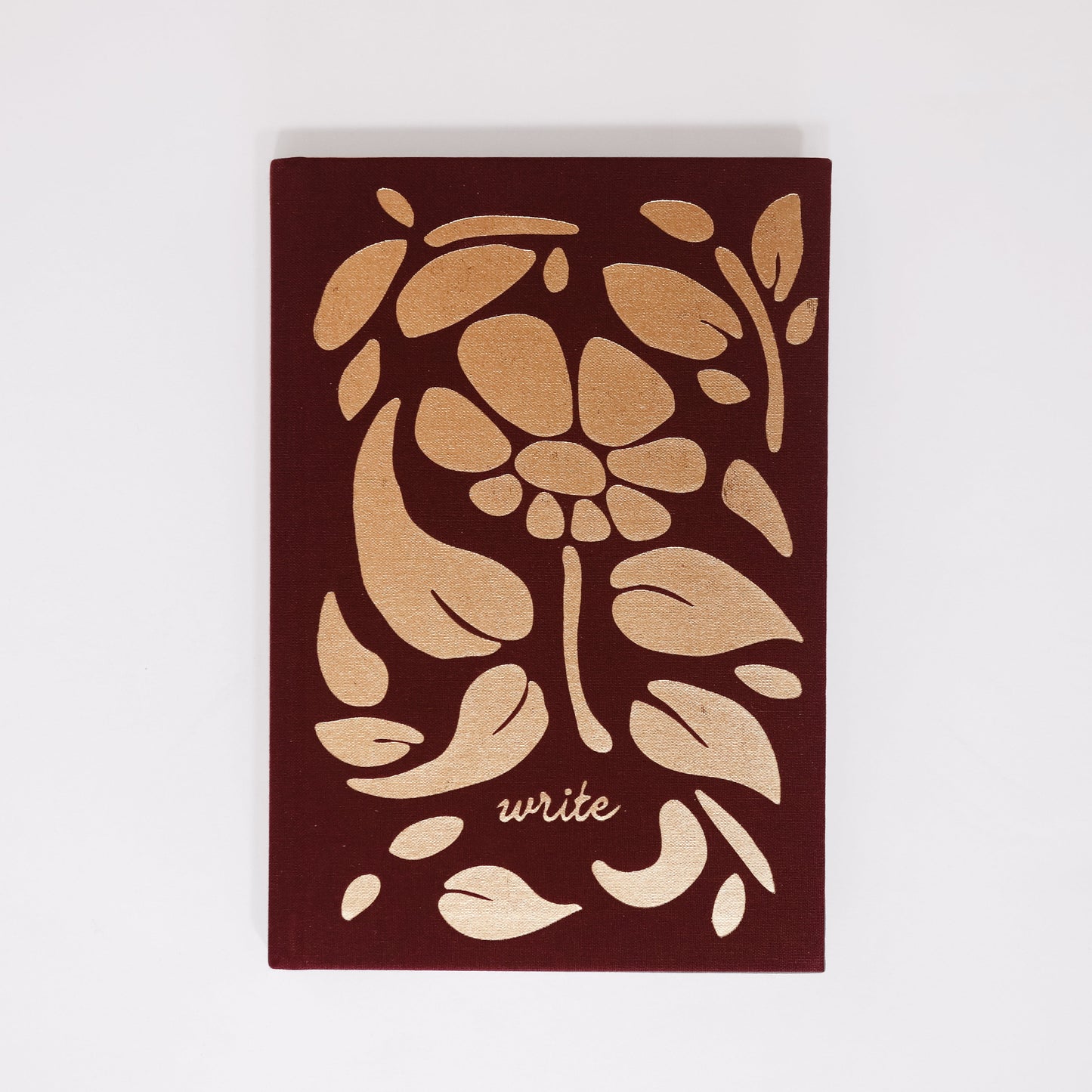 Linen Floral Journal