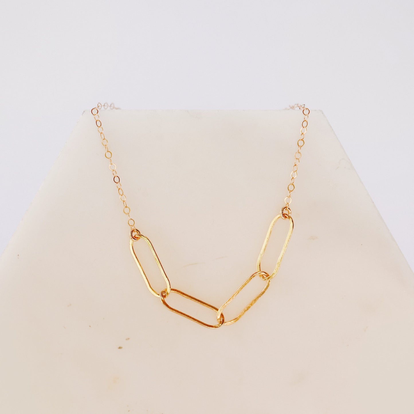 Gold Fill Link Chain Necklace